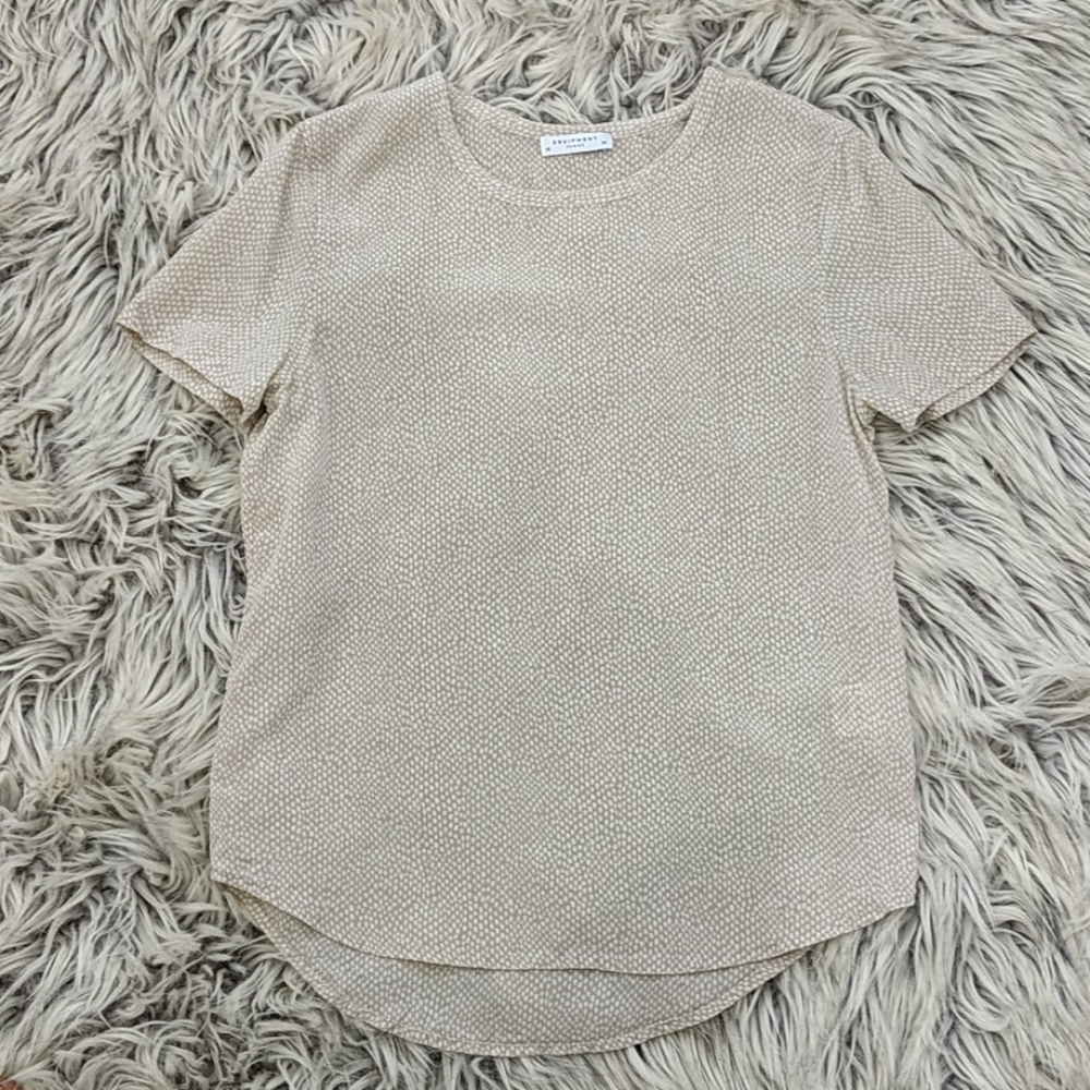 Equipment 100% Silk T-Shirt